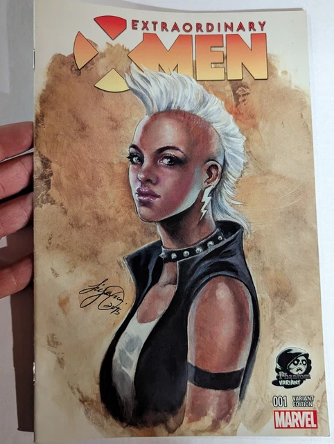 Extraordinary X-men #1 (2016) Phantom Variant Siya Oum Cover! Marvel Comics. 6