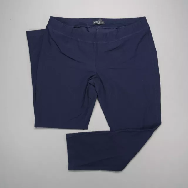 Eileen Fisher Pants Womens Medium Blue System Stretch Crepe Pant