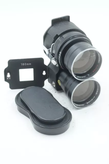 Mamiya TLR 180mm f4.5 Sekor Super Lens Black #971