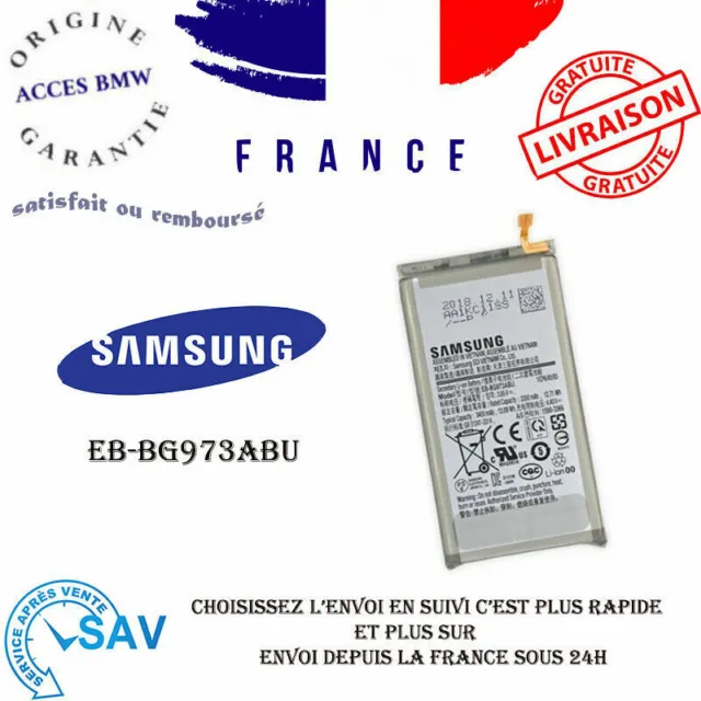 Originale Samsung batterie EB-BG973ABU Pour Galaxy S10 X