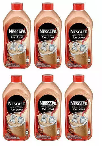 Nescafe Ice Java Coffee Syrup 470ml - Pack of 2 - Imported from Canada 