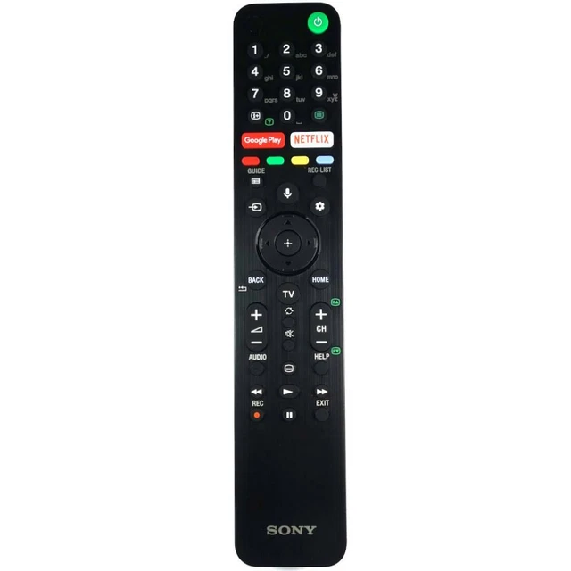 RMF-TX500E Telecomando Vocale Sostitutivo Per TV Sony 4K OLED (KD-55AG9, KD-65AG9, E Altri) Con Tasti Netflix E Google Play - 3