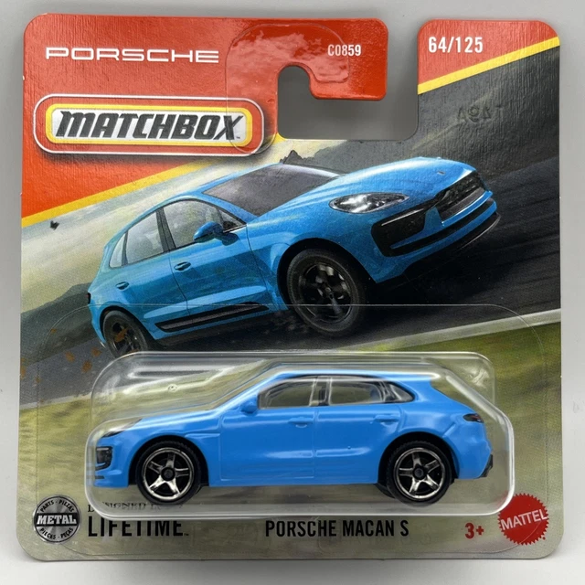 Voiture Miniature Matchbox - Porsche Macan S - Échelle 1/64 - Neuf - Pour Collection Ou Jeu