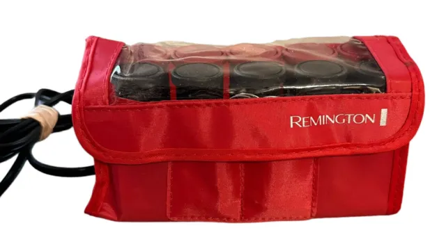 Remington Travel Hot Rollers Curlers Set of 10 Rollers with Pins Pageants