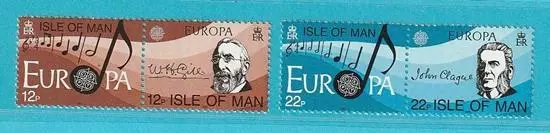 Isle of Man Europa CEPT aus 1985 ** postfrisch MiNr. 278-281 Jahr der Musik