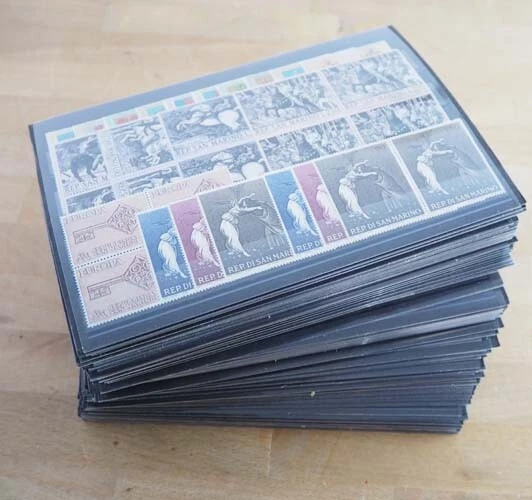 1968 San Marino; 252 komplette Jahrgänge, MiNr. 903-920,postfrisch/MNH, ME 932,-