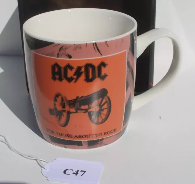 AC/DC For those about to rock 400mL Coffee Mug FNQCollectables C47