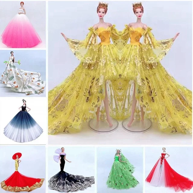Fashion Elegant Party Clothes Doll Princess Skirt  30cm Doll/1/6 BJD Dolls