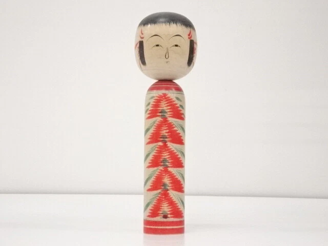 43900# TRADITIONAL JAPANESE CRAFT / KOKESHI DOLL (24 cm)/ ARTISAN WORK