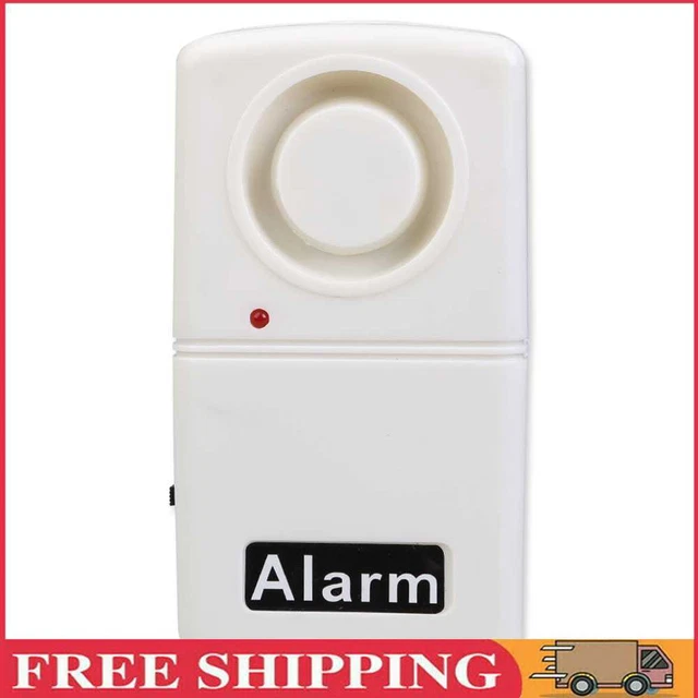 Nuevo White Wireless Ventana Puerta Vibración Alarma Hogar Security Sensores Alarmas ho