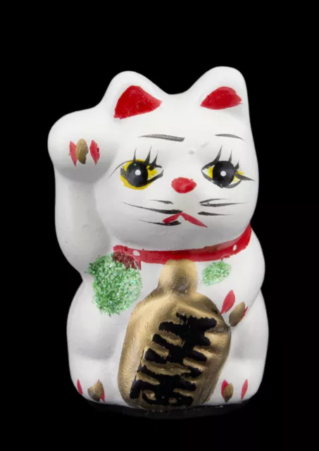 Maneki - Neko - Figurine - Chat Japonais -  Statue Chat - ceramique -   40564