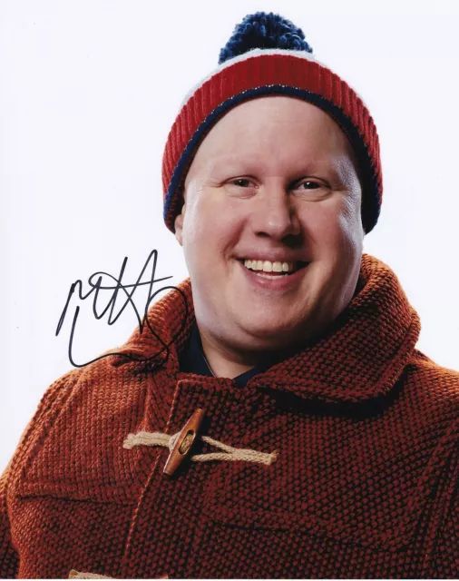 MATT LUCAS signed Autogramm 20x25cm DOCTOR WHO in Person autograph COA