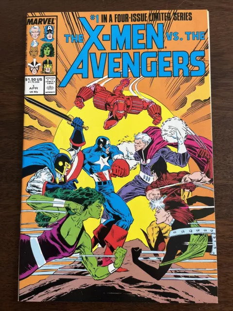 X-Men vs. the Avengers #1 (Apr 1987, Marvel) NM-