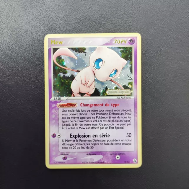 Pokémon Card Mew 10/92 Holo Ex Legend Creators - Fr - Correct Condition