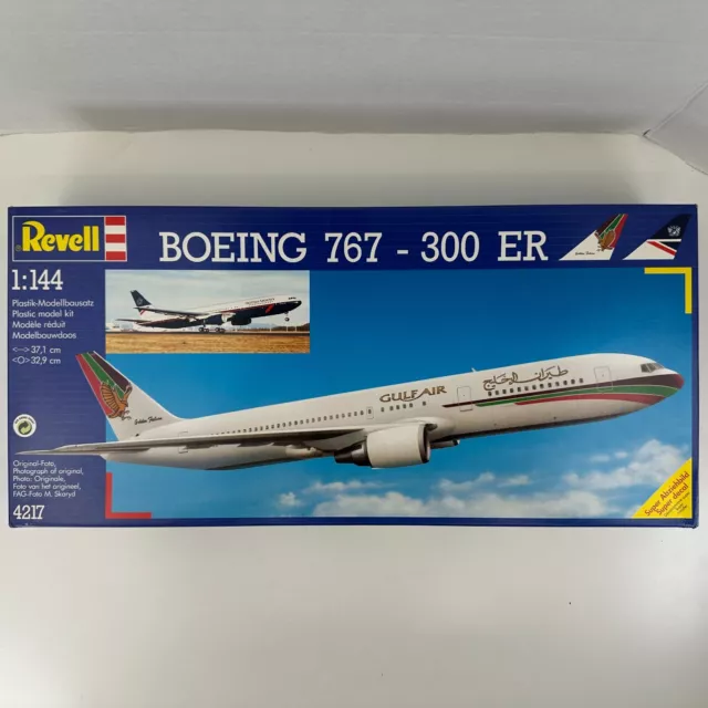 BOEING 767-300 ER British Airways Gulf Air 1:144 Revell 4217 Kit NEW ...