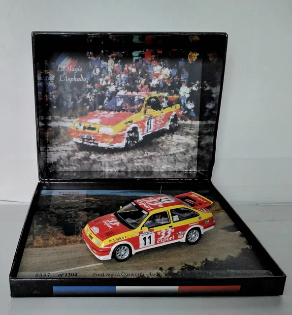 Miniature Spark/Trofeu 1/43 – Ford Sierra Cosworth Tour De Corse 1987 N°22 – Neuf
