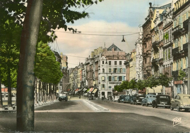 METZ L'Avenue et la Rue Serpenoise Card Cachet Pub Bons PTT 6% Back