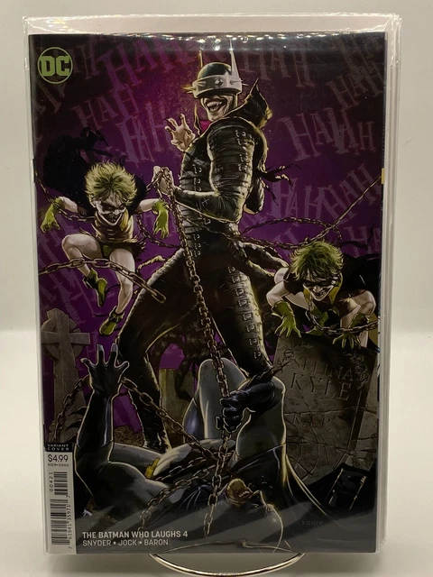 Batman Who Laughs #4 (Of 6) Kaare Andrews  Variant Bag/Boarded Fast Shipping
