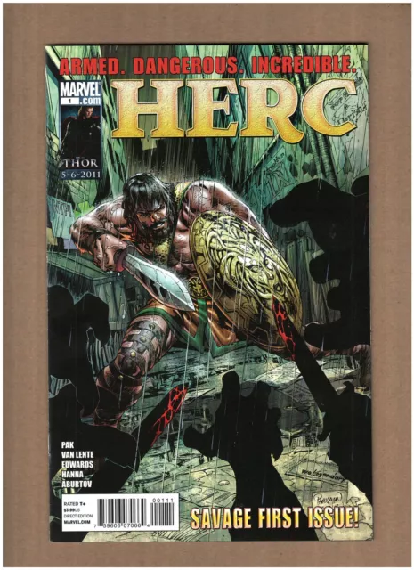 Herc #1 Marvel Comics 2011 Hercules Greg Pak VF/NM 9.0