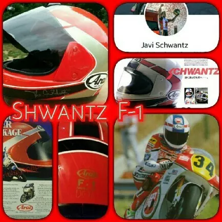 Casque arai kevin sales schwantz