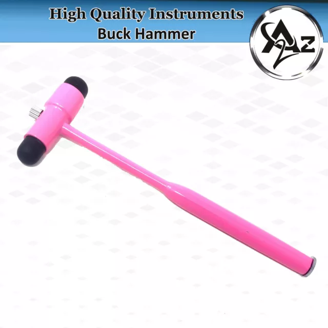 1Buck Hammer Percussion Neurological Medical Diagnostic Surgical Instrument Pink
