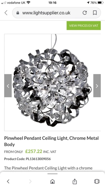 Lustre moderne éclairage roue épingle suspendue grands plafonniers noirs
