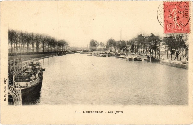 CPA Charenton Les Quais FRANCE (1339265)