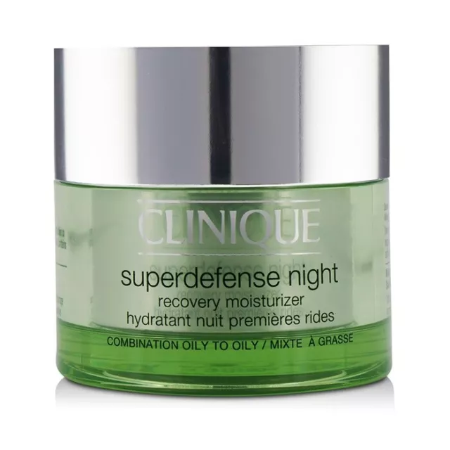 Clinique Superdefense Night Recovery Moisturizer - For Combination Oily To Oily