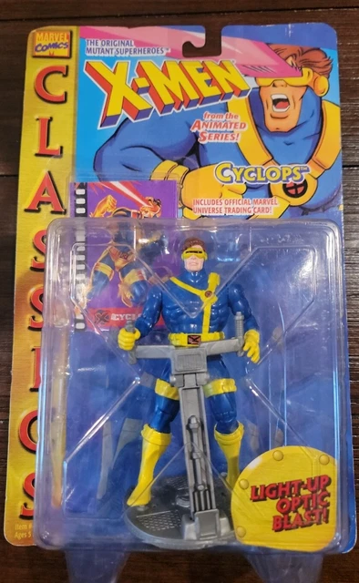 1995 Rare Marvel Comics Toy Biz X-Men Classics Cyclops Action Figure