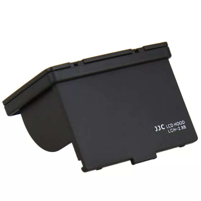 JJC Black 2.7/2.8 inch pop up LCD hood for Canon Nikon Sony Pentax Olympus 3