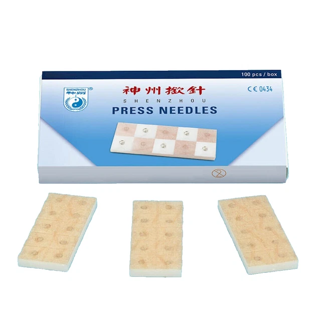 Dauernadeln, 0.23 x 1,4 mm, sterile EO, Ohrakupunktur, PRESS NEEDLES, Shenzhou®