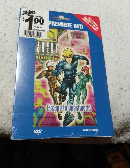 JONNY QUEST: THE Escape to Questworld (DVD, 2004) New Sealed