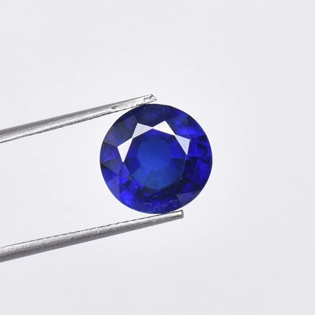 Saphir Bleu Naturel Taille Émeraude - 5.20 Carats - Certifié AGSL - Sri Lanka - Neuf Sans Emballage