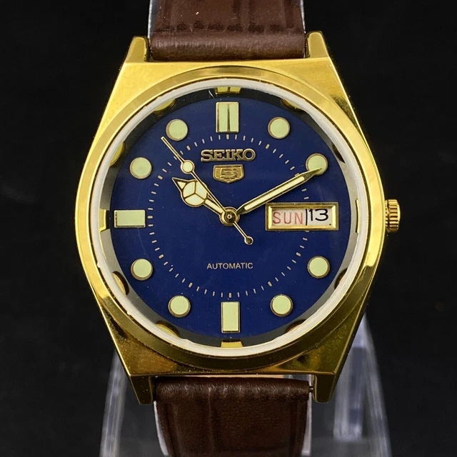 VINTAGE SEIKO 5 Automatic Cal.6309A Japanese Day Date Men s Wrist