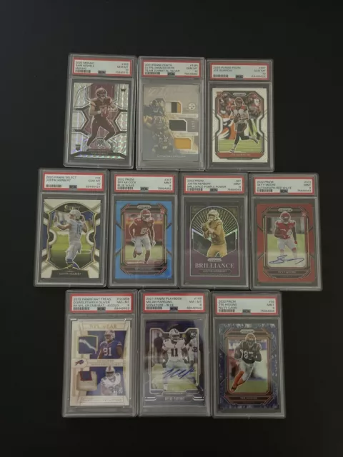 NFL Football Hot Packs-The Best-15 Cards-5 Rookies-Look for 1/1-Mem-Auto-READ