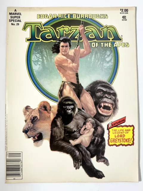 1983 Marvel Comics A Super Special Vol. 1 No. 29 Tarzan of the Apes Featuring