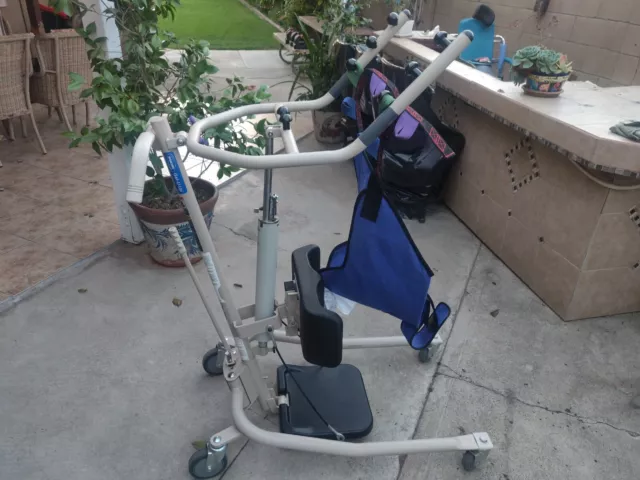 Invacare Get-U-Up Hydraulic Patient Lift GHS350