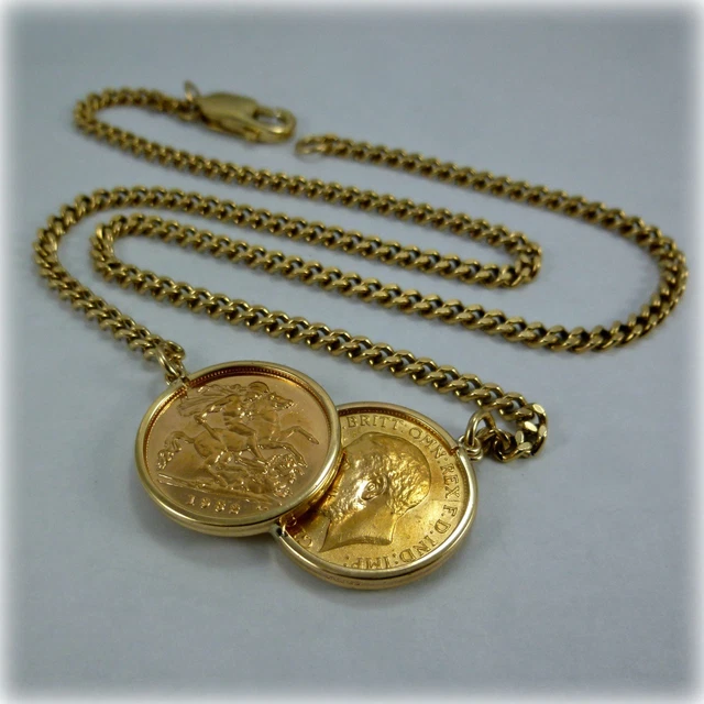 GENUINE HALF-SOVEREIGN COINS 18