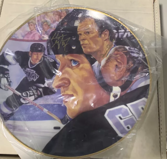 NHL WAYNE GRETZKY LOS ANGELES KINGS GARTLAN ARTIST PROOF Personally signed 