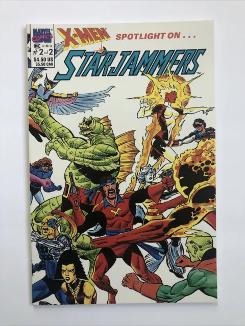 X-Men Spotlight On...Starjammers #1 & #2 Set (1990) 4