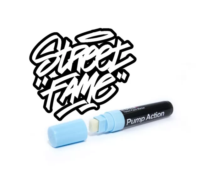 Ironlak PAINT Marker 15mm Pump Action Art Graffiti