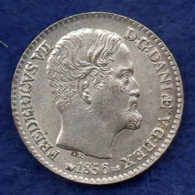 Denmark 1856 4 Skilling, High Grade (Ref. f0032)