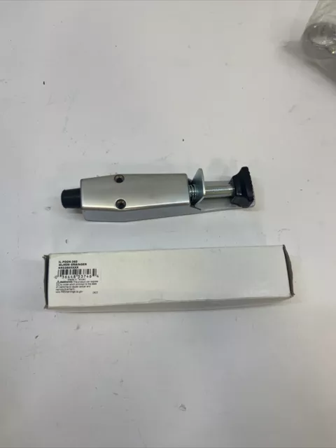 Kaba Ilco Il-Pddh-26D Plunger Door Holder, Cast Zinc, Sliver, 7-3/4"H X 1-5/8"W