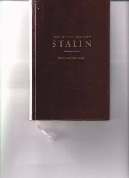 Josef Wissarionowitsch Stalin. Kurze Lebensbeschreibung. Verfasser: G. F. Alexan