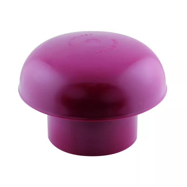 Chapeau de ventilation  Ø 100  Rouge / Tuile   Extracteur Toiture Aerateur