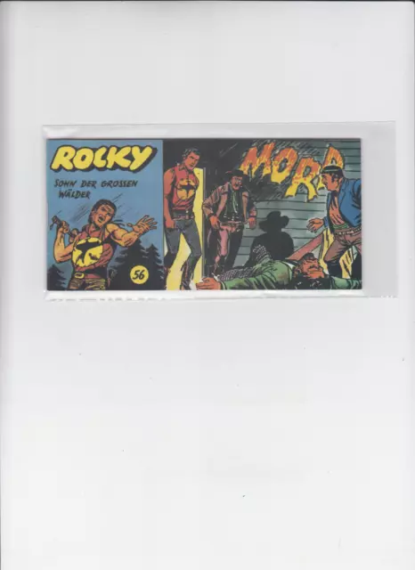 Zagor Formato A Striscia Edizione Tedesca (Rocky) Nr. 56 Comic Verlag Frank Virt