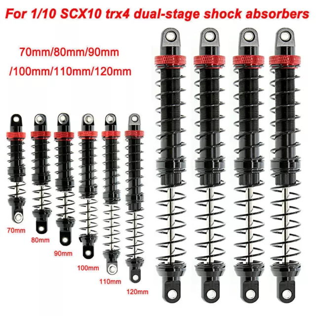 Shock Absorber Damper For 1/10 Axial SCX10 Wraith TRX-4 D90 90046 RC Crawler Car