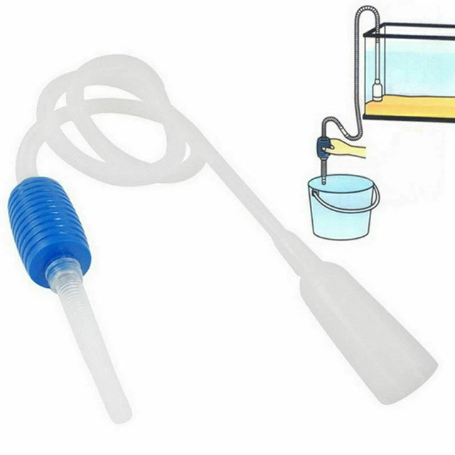 New Aquarium Vacuum Water Changer Gravel Cleaner Fantastic NICE Tank Fish K4W2 8