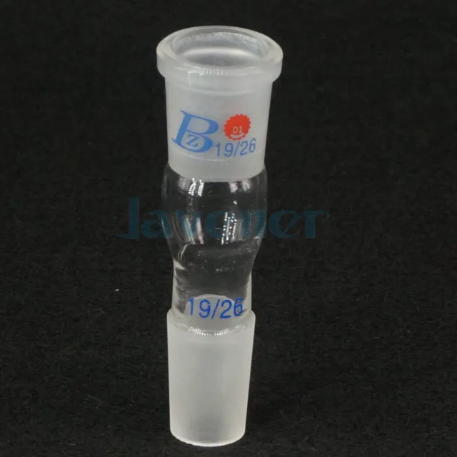 19/26 Female to 19/26 Male Joint Lab Glass Reducing Transfer Adapter Glassware