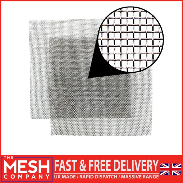 Coarse Stainless Steel 304 Grade Woven Wire Mesh Sheet Many Sizes Available